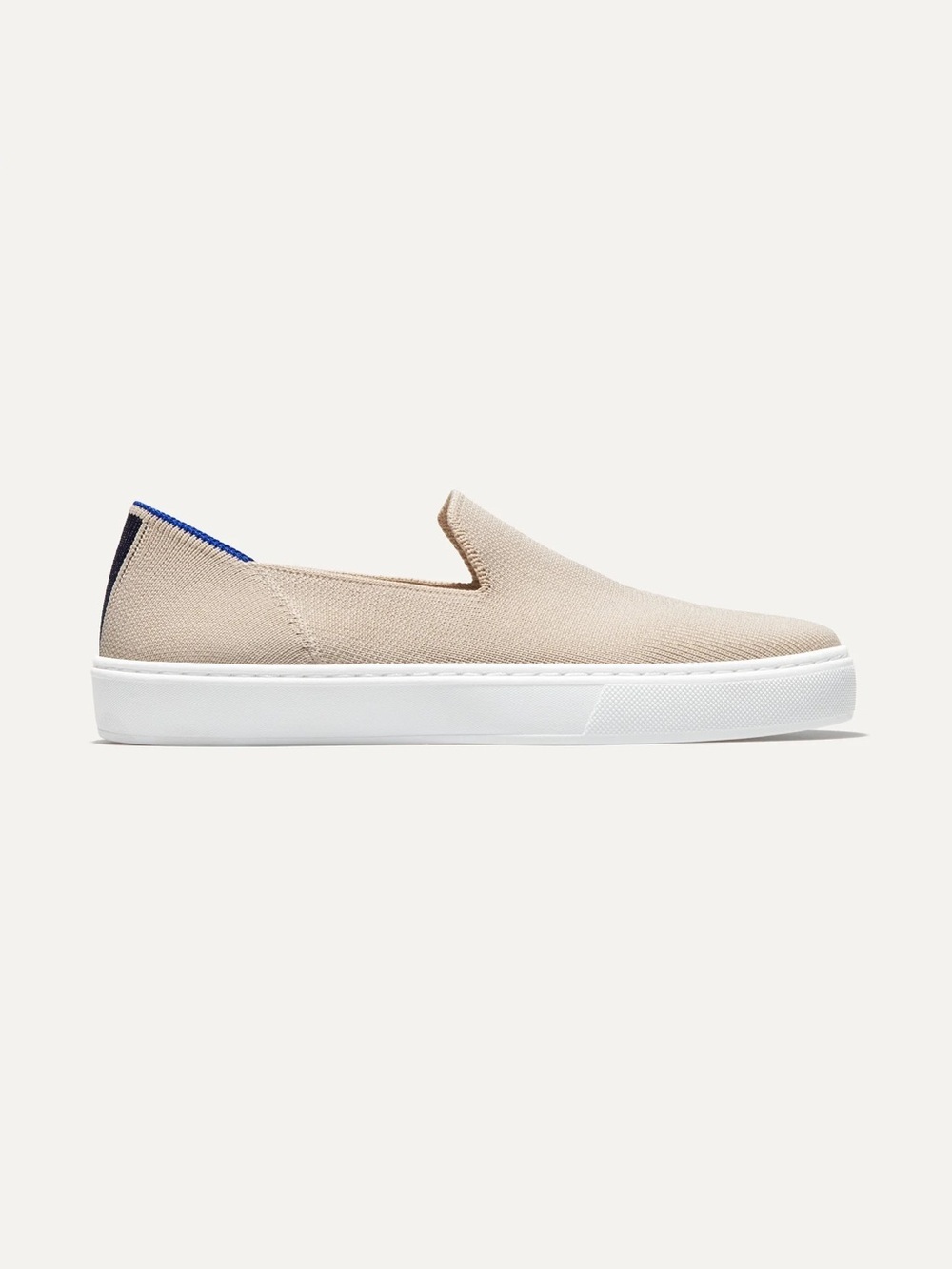 Rothy’s The Original Slip On Sneaker in Sand Mens Size 9/Womens 10.5